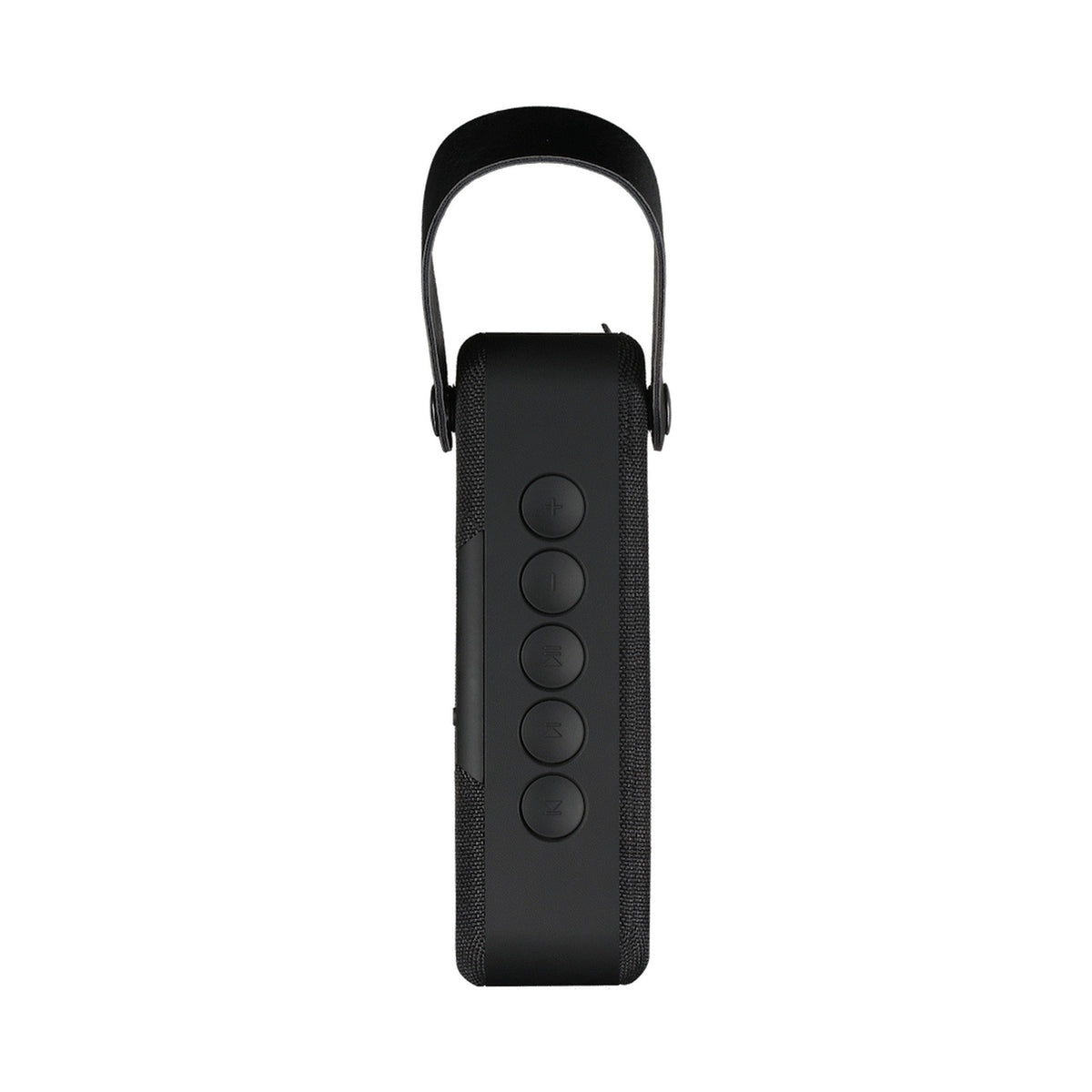 Rocka Fibre Series Bluetooth Speaker with Fabric Trim - Black