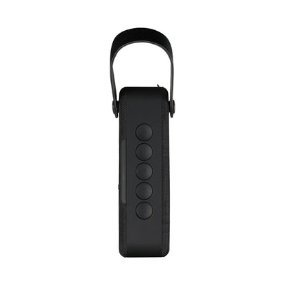 Rocka Fibre Series Bluetooth Speaker with Fabric Trim - Black