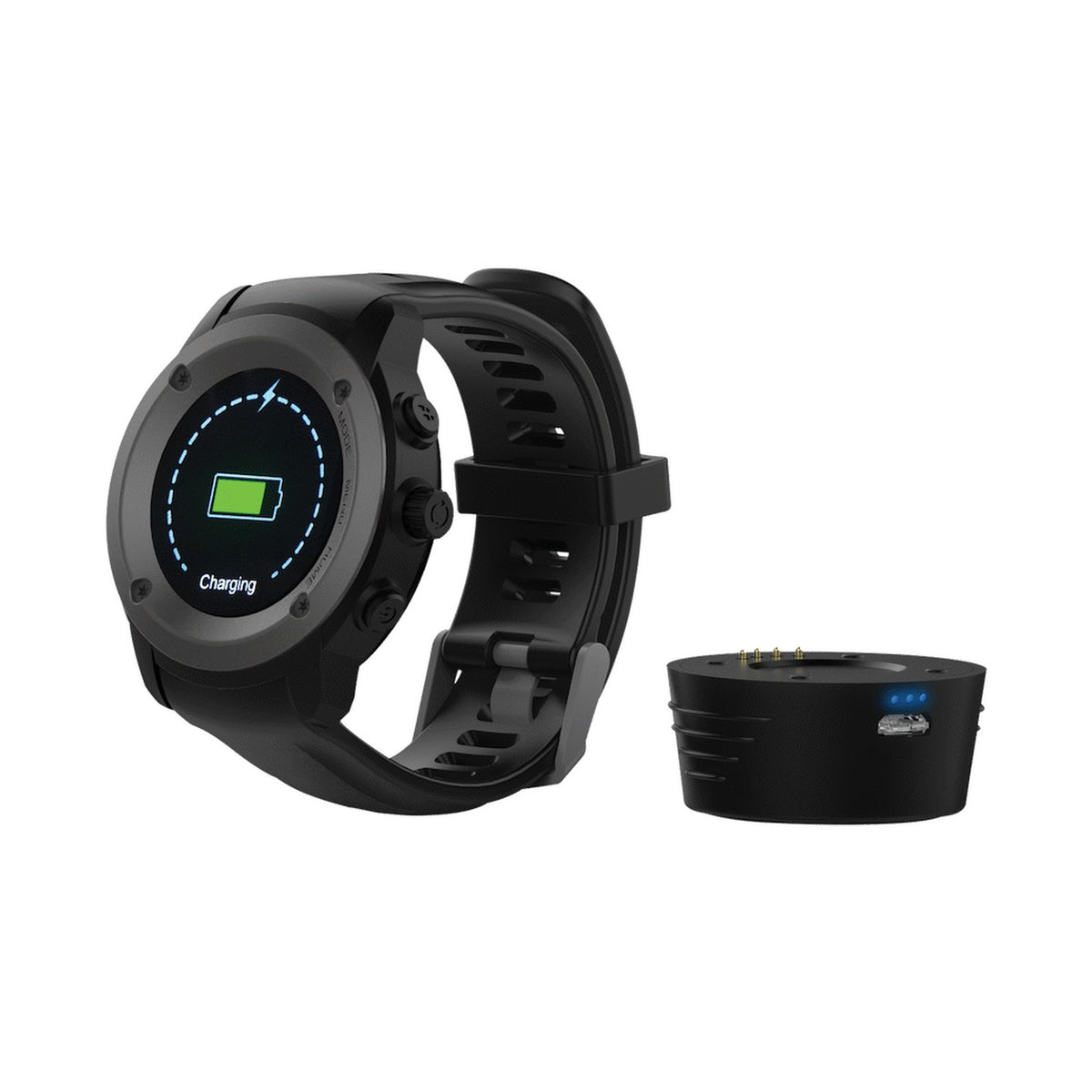 Rocka Hit Fit Pro Series Smartwatch, GPS, HR, IP54, Strava