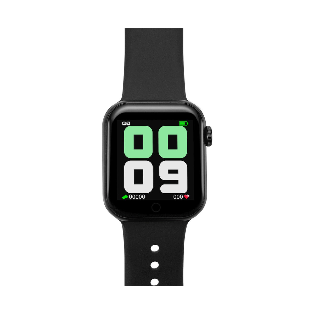 Rocka Trim Series Fitness Watch - Square - Black