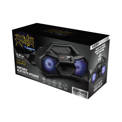 R.O.A.R by Volkano T.B.T series Dual 4" Bluetooth Speaker