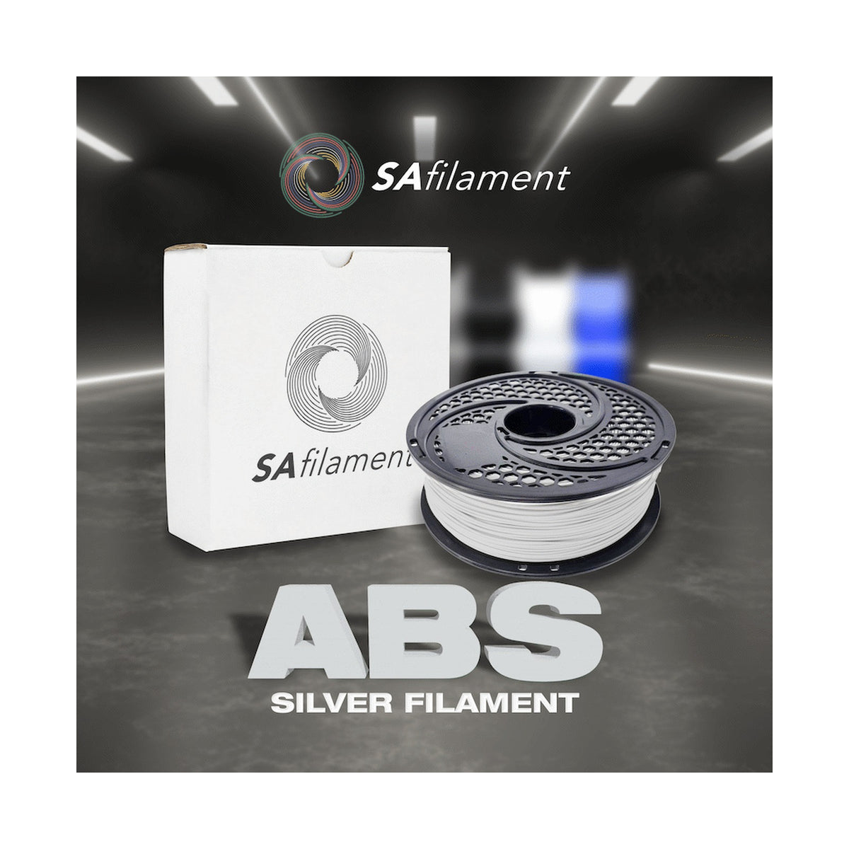 SA Filament ABS Premium Filament 1kg - Silver