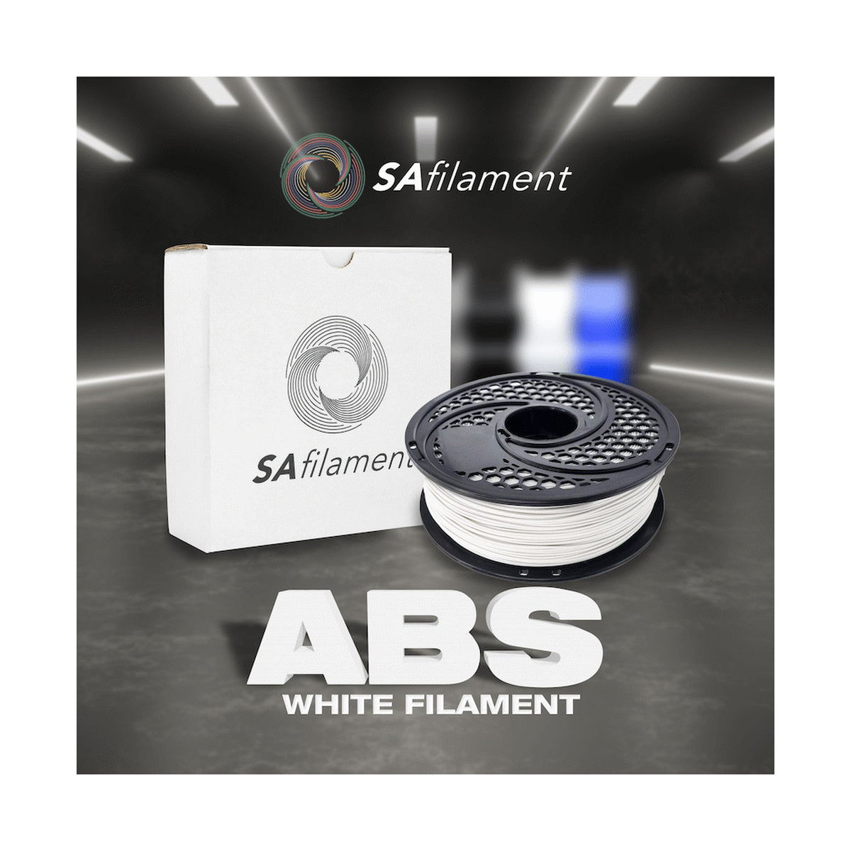 SA Filament ABS Premium Filament 1kg - White