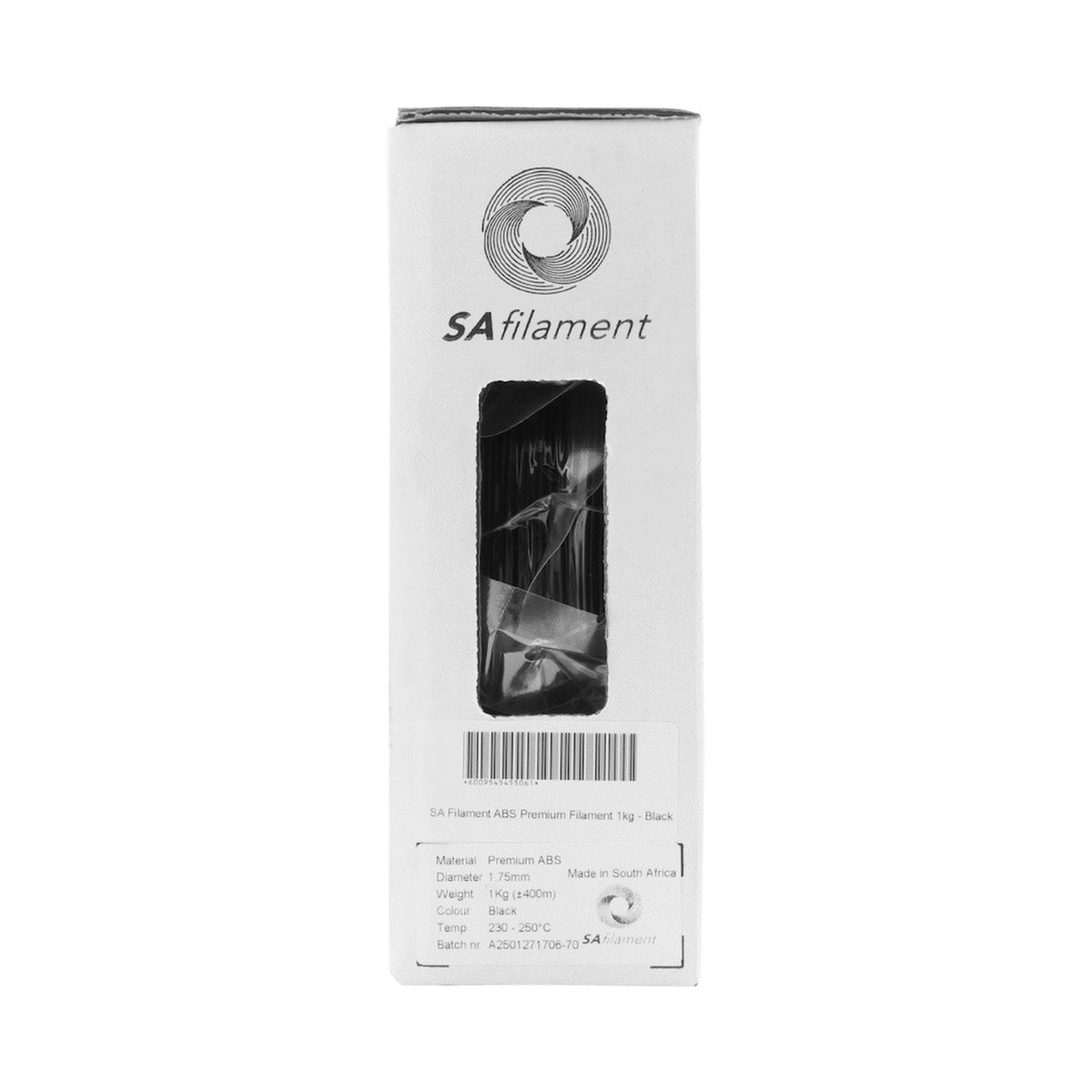 SA Filament ABS Premium Filament 1kg - Black