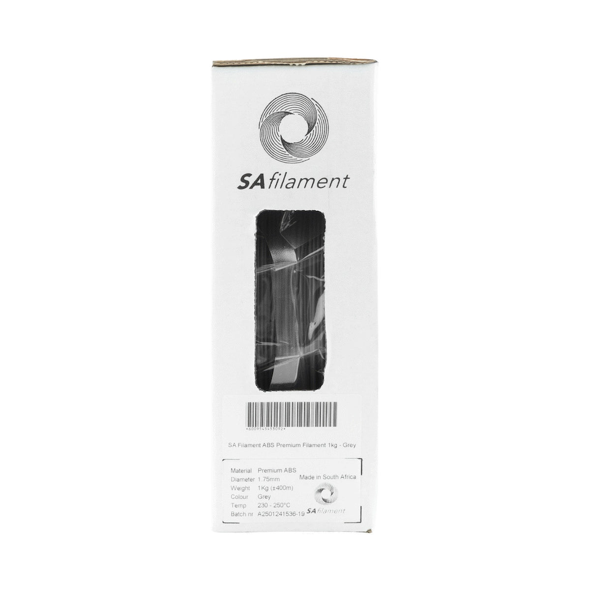 SA Filament ABS Premium Filament 1kg - Grey