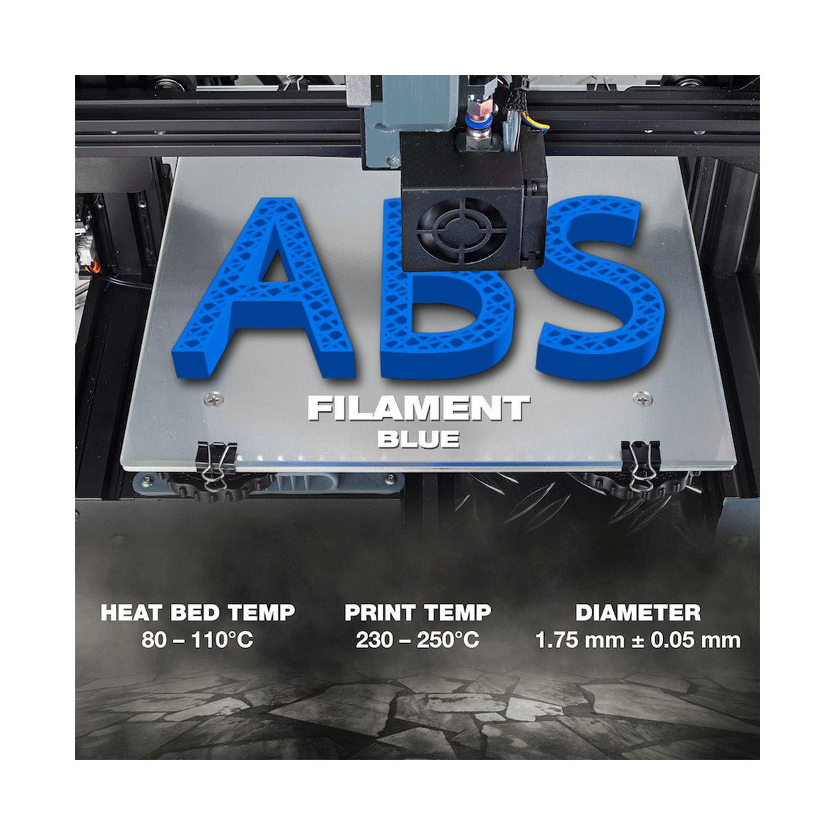 SA Filament ABS Premium Filament 1kg - Blue