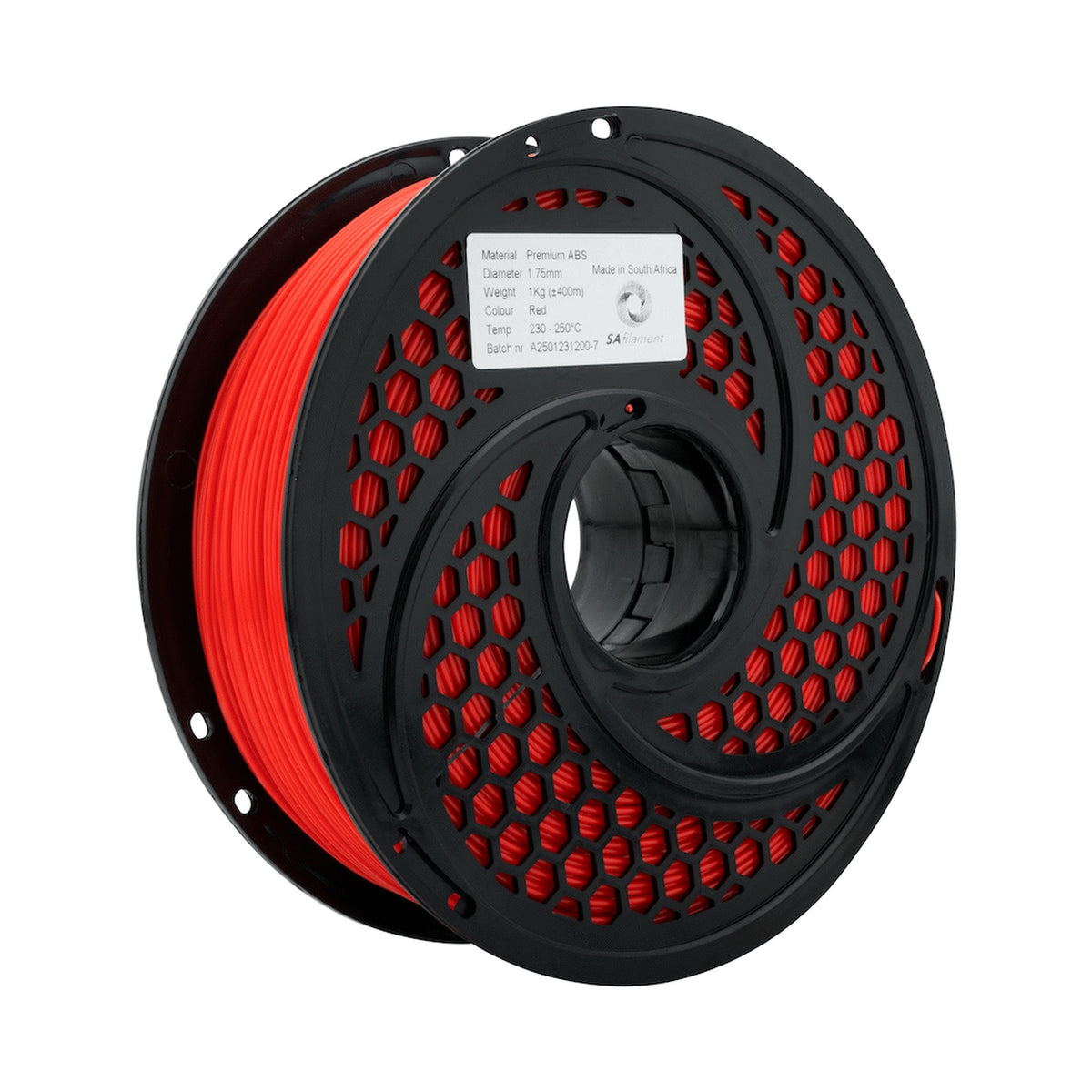 SA Filament ABS Premium Filament 1kg - Red