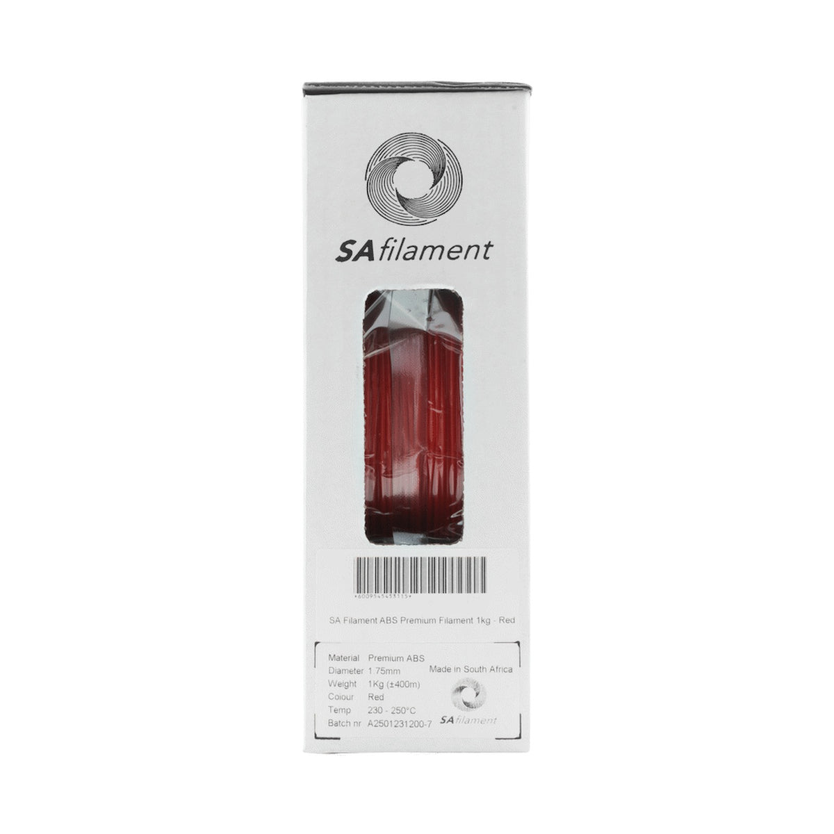 SA Filament ABS Premium Filament 1kg - Red