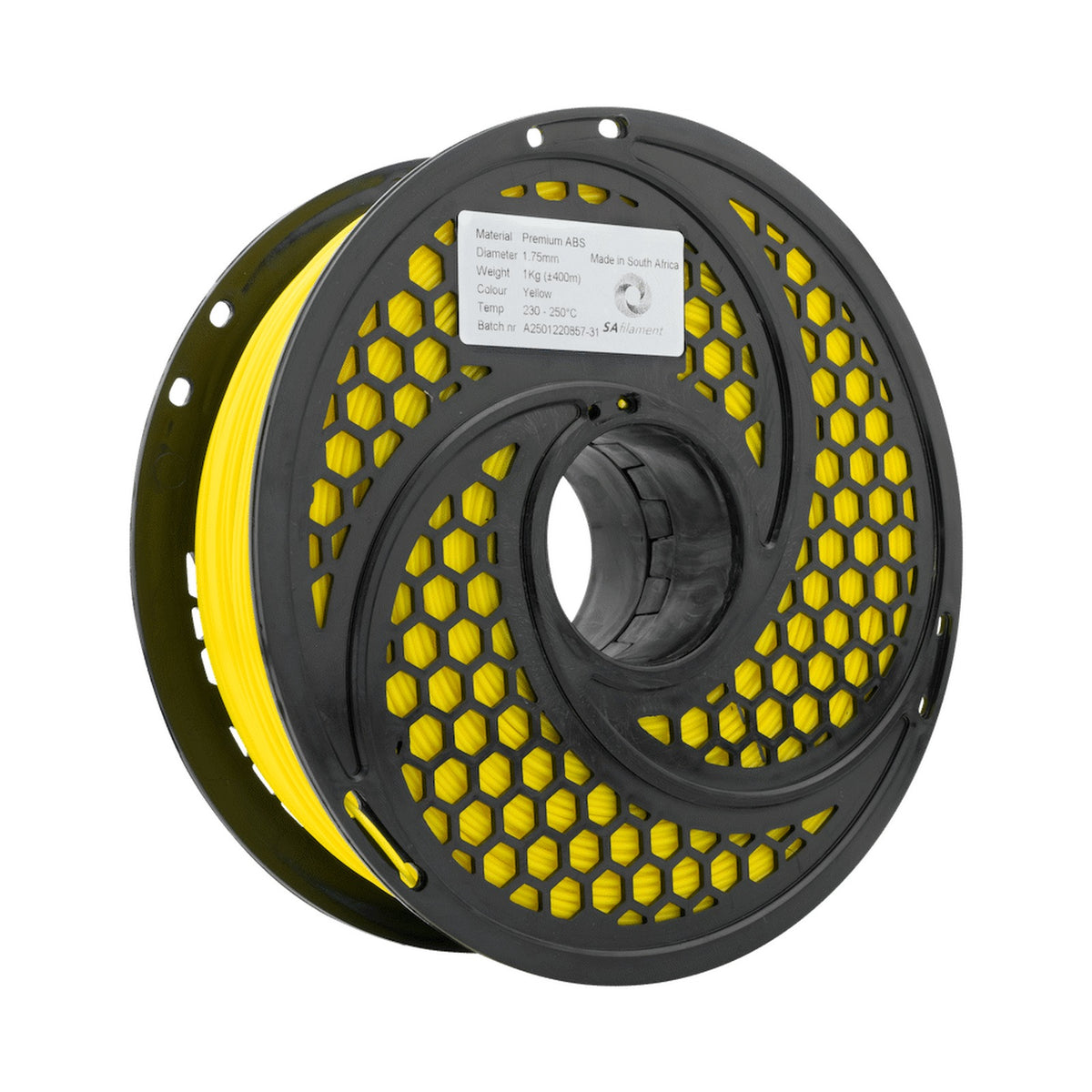 SA Filament ABS Premium Filament 1kg - Yellow