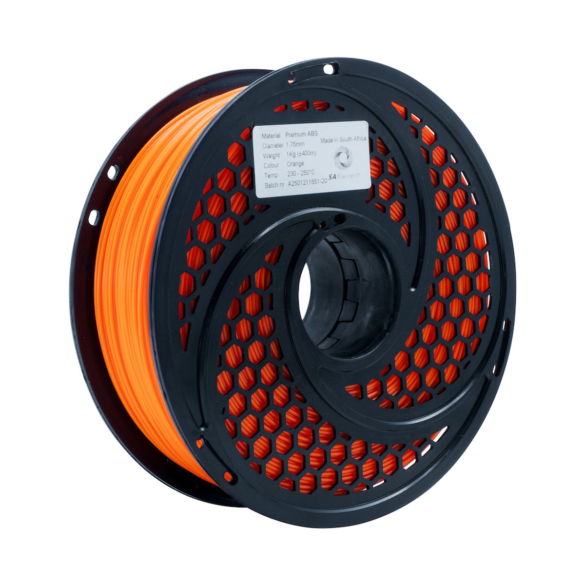 SA Filament ABS Premium Filament 1kg - Orange