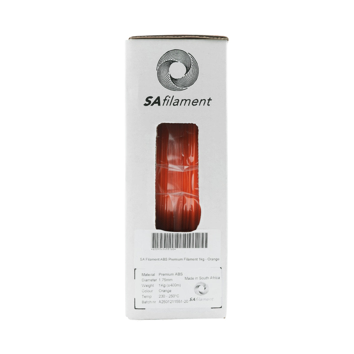 SA Filament ABS Premium Filament 1kg - Orange