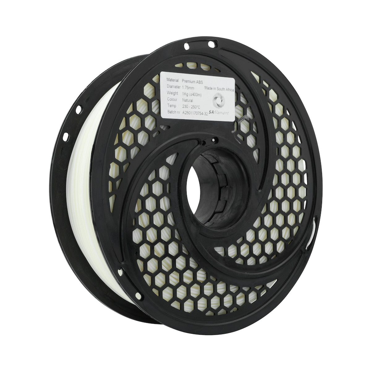 SA Filament ABS Premium Filament 1kg - Natural / Ivory