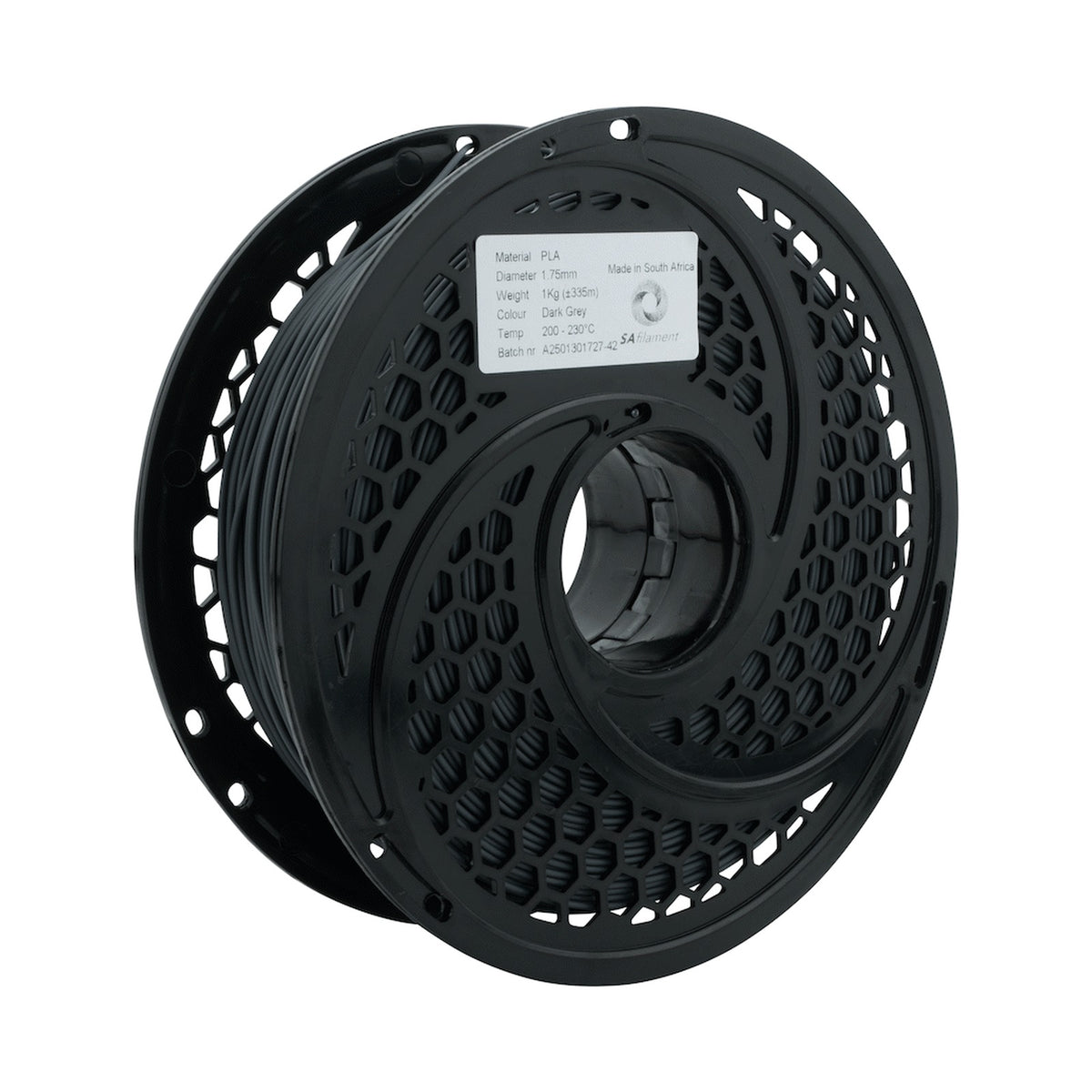 SA Filament ABS Premium Filament 1kg - Dark Grey