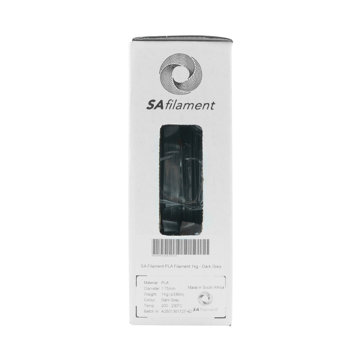 SA Filament ABS Premium Filament 1kg - Dark Grey