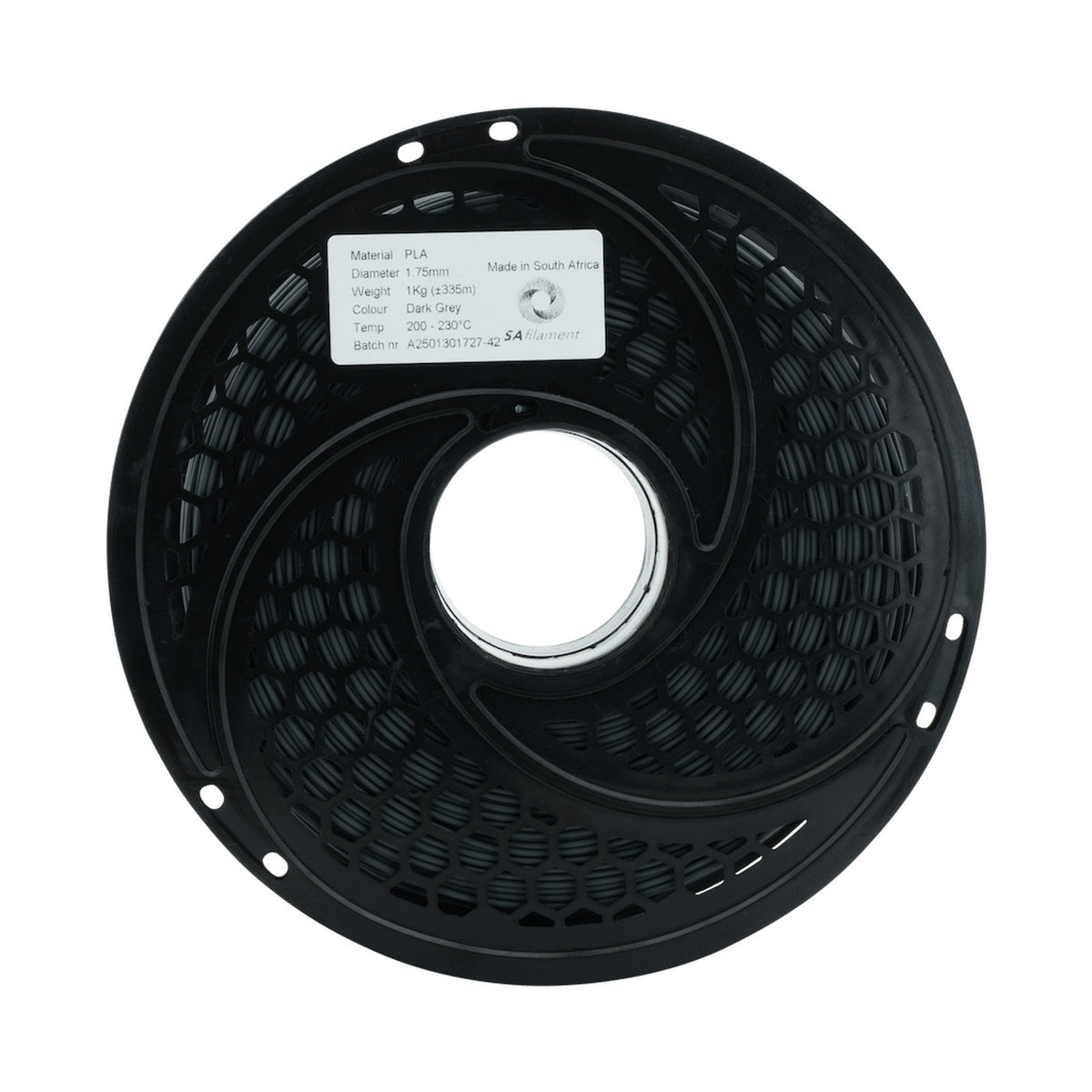 SA Filament ABS Premium Filament 1kg - Dark Grey