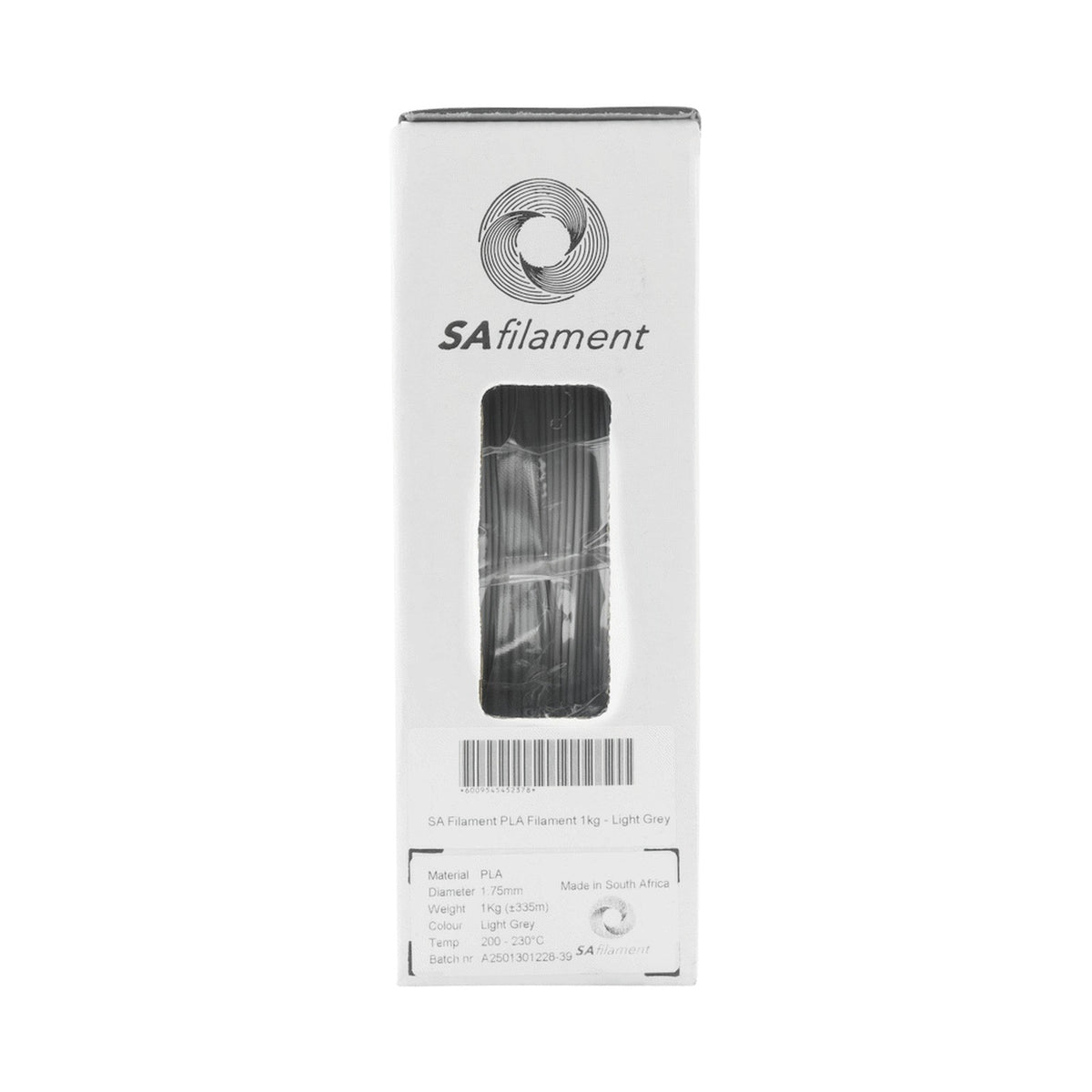 SA Filament ABS Premium Filament 1kg - Light Grey