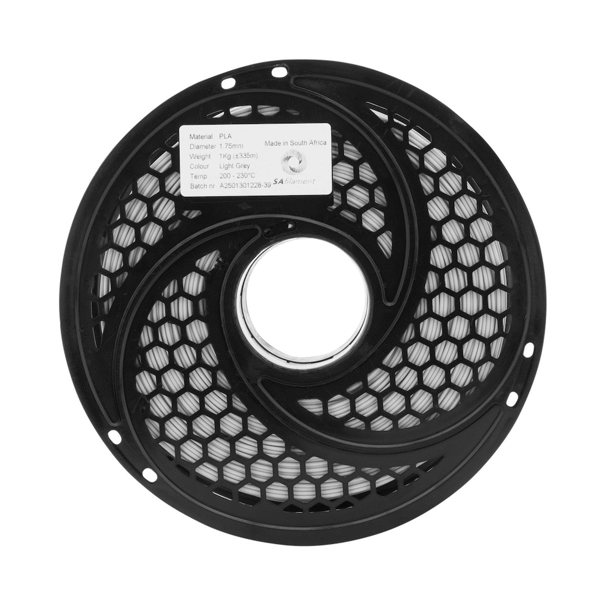 SA Filament ABS Premium Filament 1kg - Light Grey