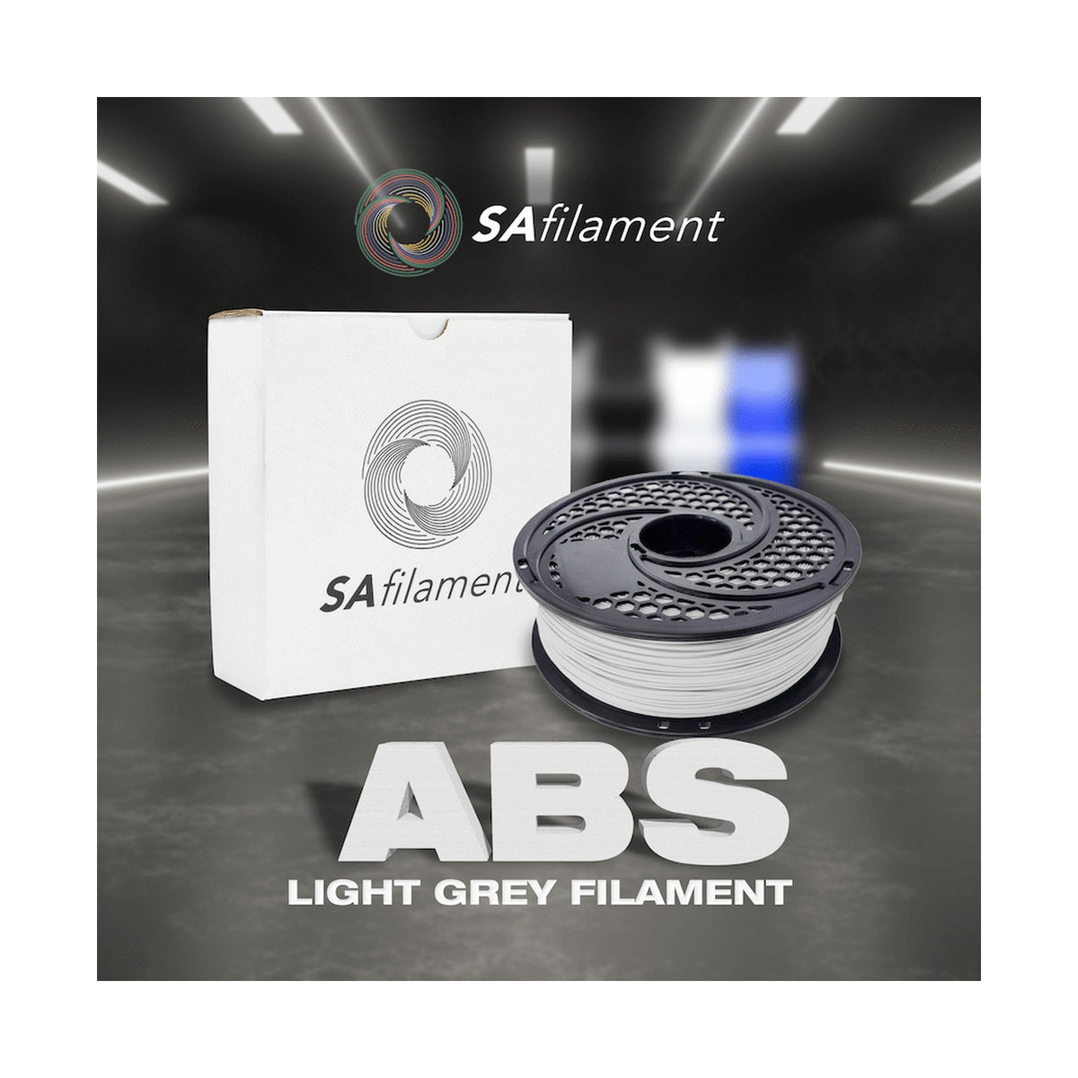 SA Filament ABS Premium Filament 1kg - Light Grey