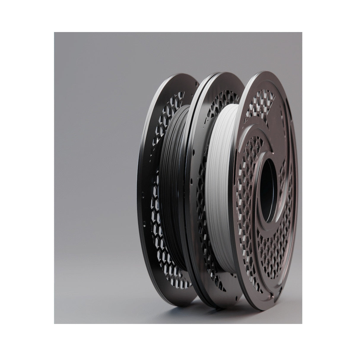 SA Filament 2x 350g PLA Black and White Twin Pack
