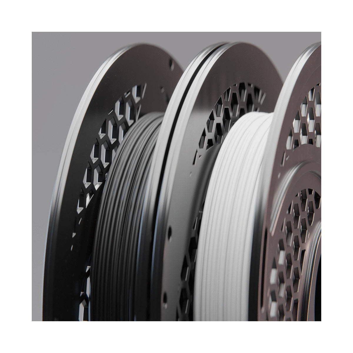 SA Filament 2x 350g PLA Black and White Twin Pack