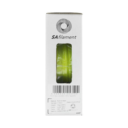 SA Filament PLA UV Neon Filament 1kg -  Lunar Yellow