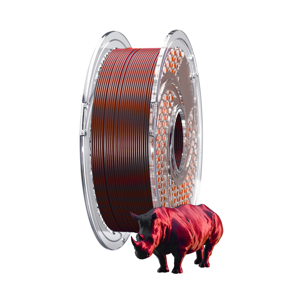 SA Filament Dual Silk PLA Filament - Smoky Wine 750g, 1.75mm