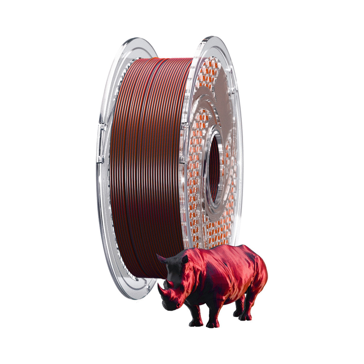 SA Filament Dual Silk PLA Filament - Smoky Wine 750g, 1.75mm
