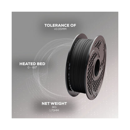 SA Filament PLA Hyper Filament 1kg - Black