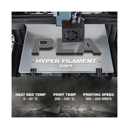 SA Filament PLA Hyper Filament 1kg - Grey