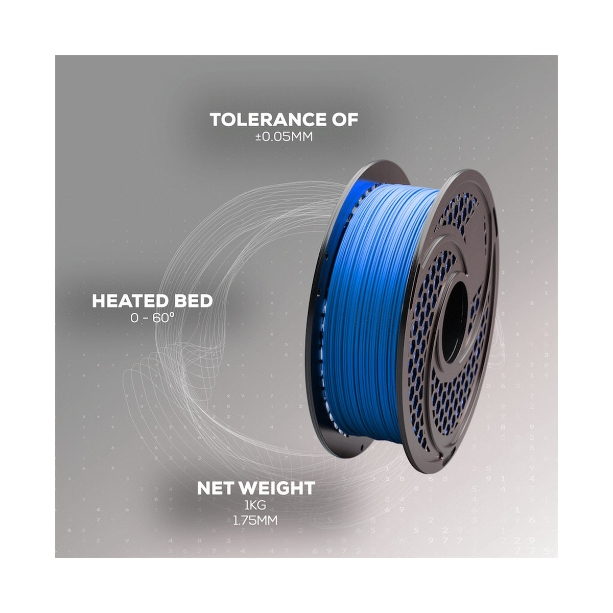 SA Filament PLA Hyper Filament 1kg - Blue
