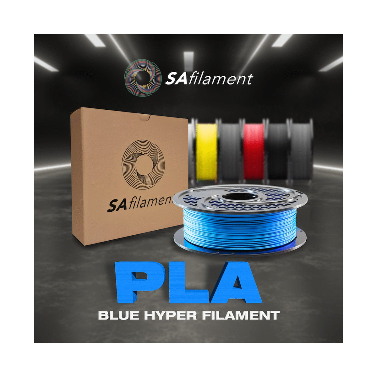 SA Filament PLA Hyper Filament 1kg - Blue