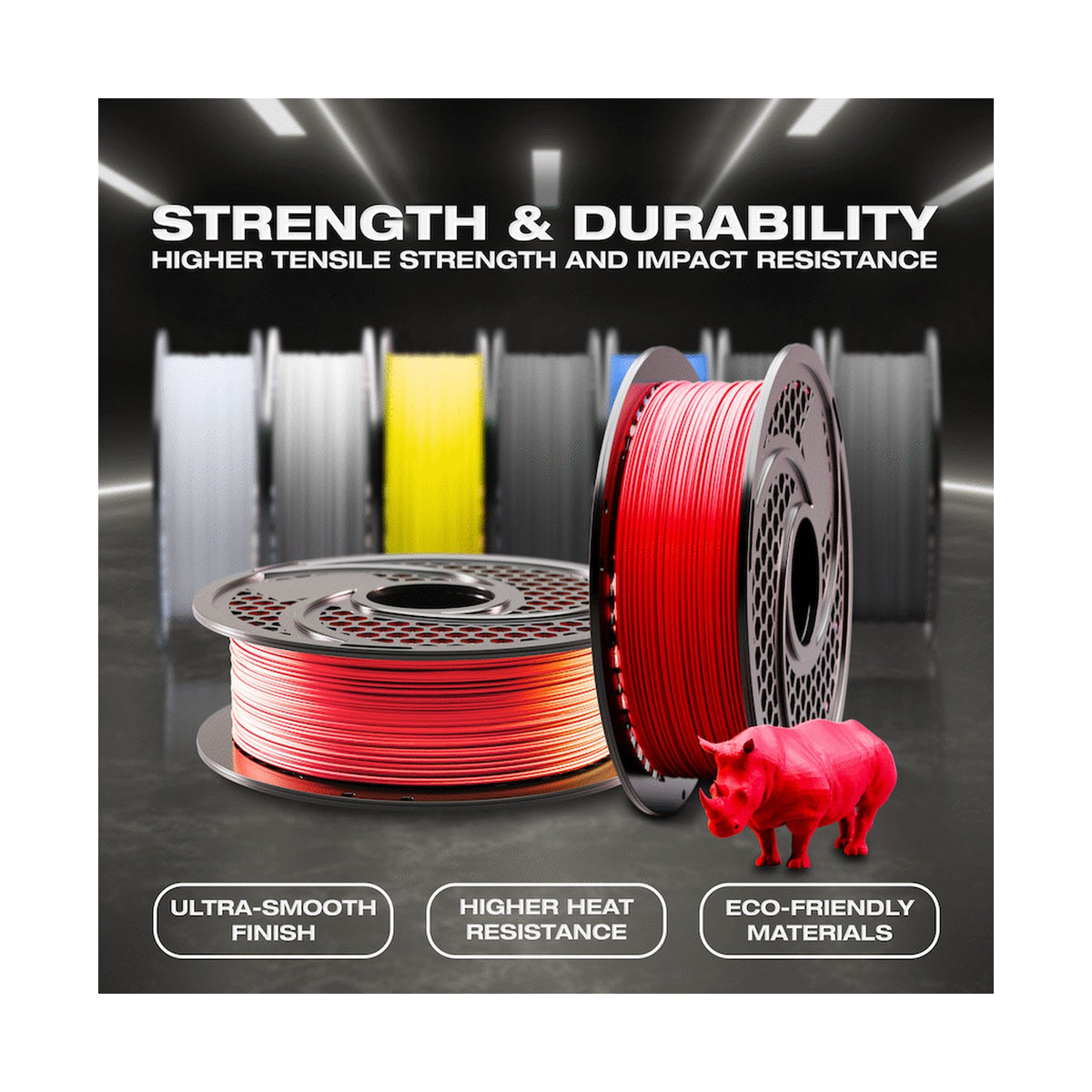 SA Filament PLA Hyper Filament 1kg - Red