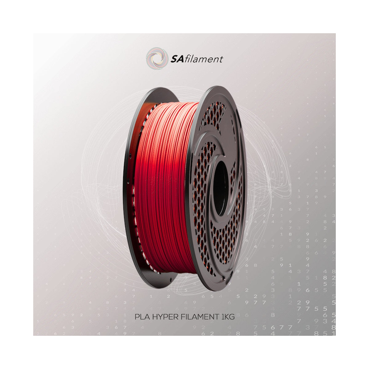 SA Filament PLA Hyper Filament 1kg - Red