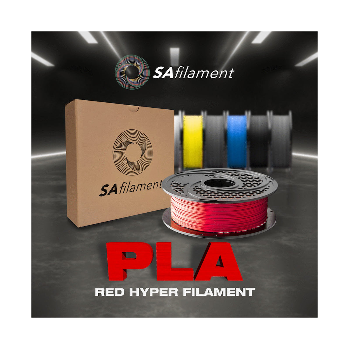 SA Filament PLA Hyper Filament 1kg - Red