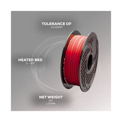 SA Filament PLA Hyper Filament 1kg - Red
