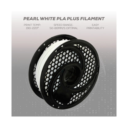 SA Filament Silk PLA Plus Filament 1kg - Pearl White