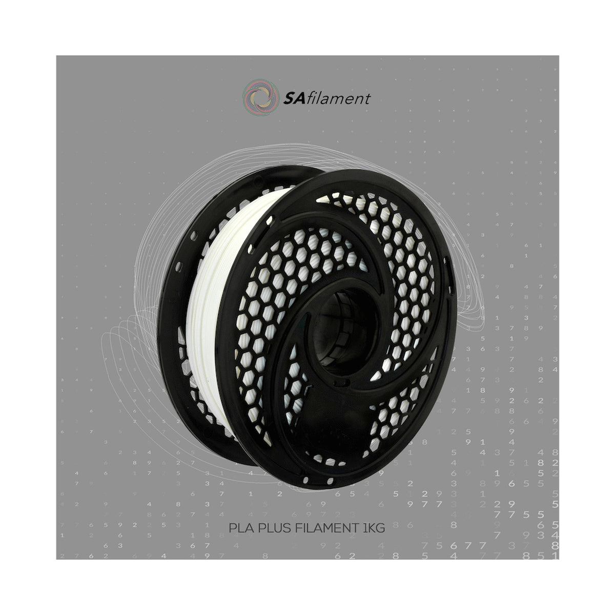 SA Filament Silk PLA Plus Filament 1kg - Pearl White