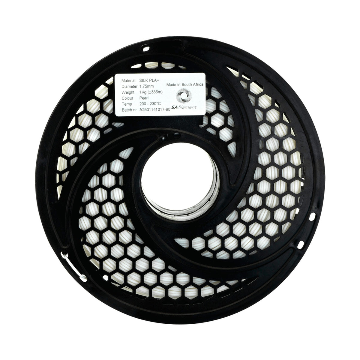 SA Filament Silk PLA Plus Filament 1kg - Pearl White