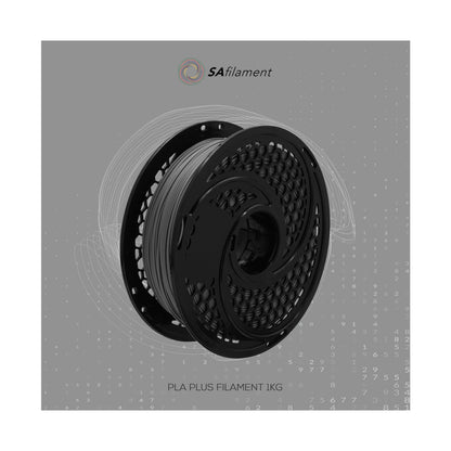 SA Filament Silk PLA Plus Gloss Filament 1kg - Grey