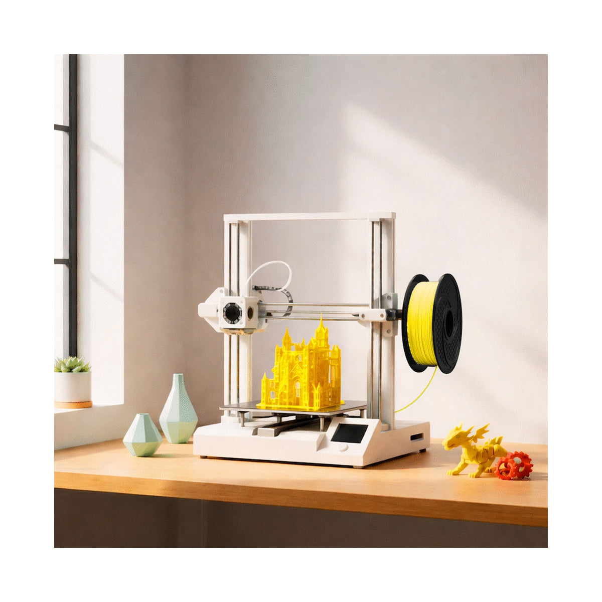 SA Filament Silk PLA Plus Filament 1kg - Yellow