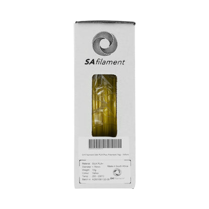 SA Filament Silk PLA Plus Filament 1kg - Yellow