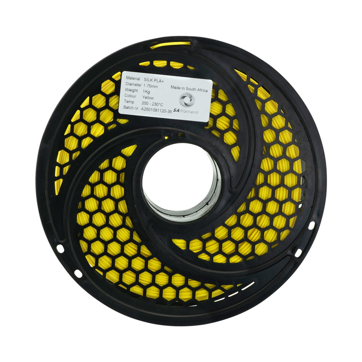 SA Filament Silk PLA Plus Filament 1kg - Yellow