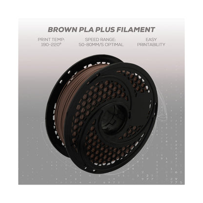 SA Filament Silk PLA Plus Filament 1kg - Brown