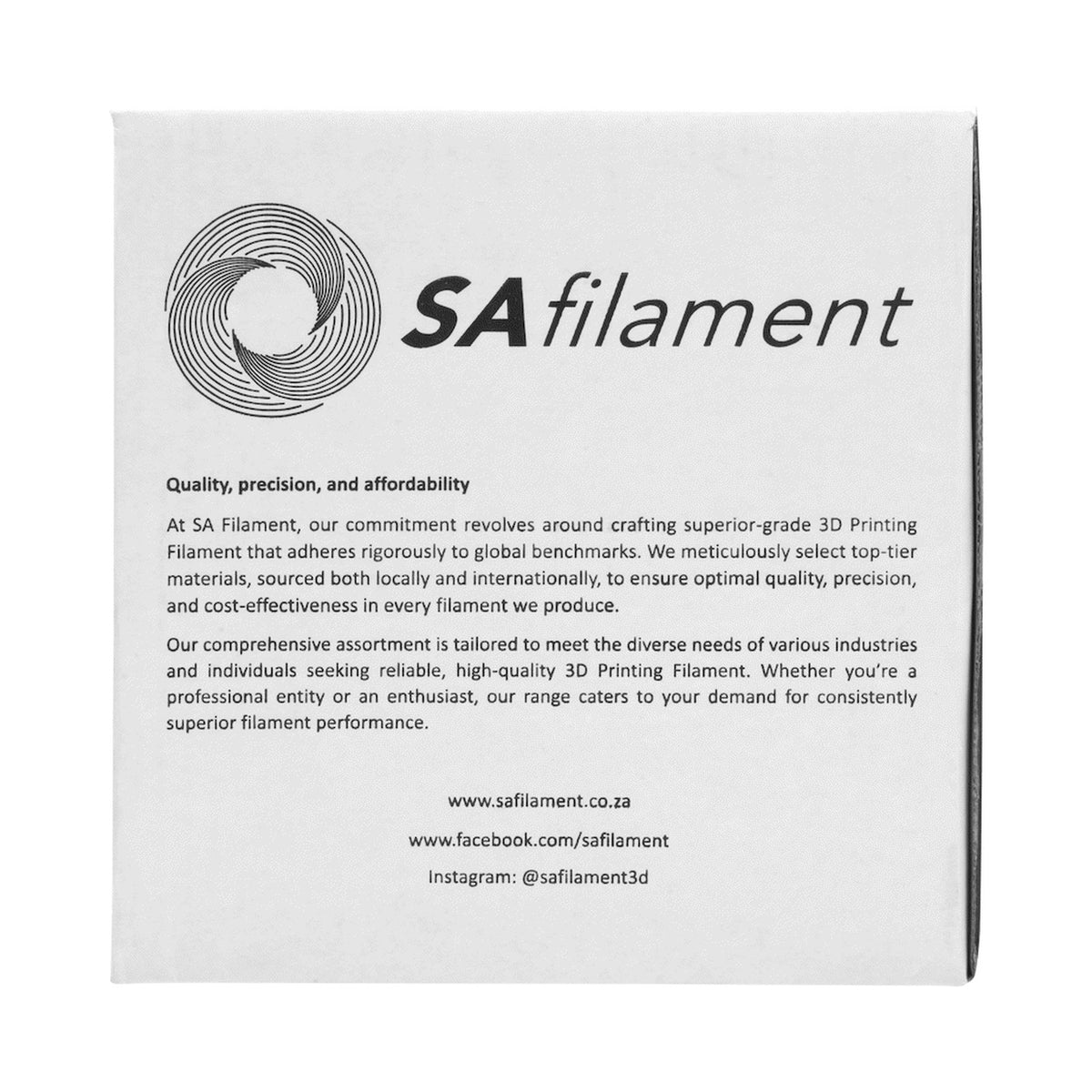 SA Filament Silk PLA Plus Filament 1kg - Brown