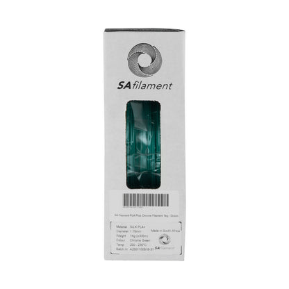 SA Filament Silk PLA Plus Chrome Filament 1kg - Green