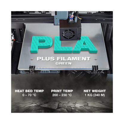 SA Filament Silk PLA Plus Chrome Filament 1kg - Green
