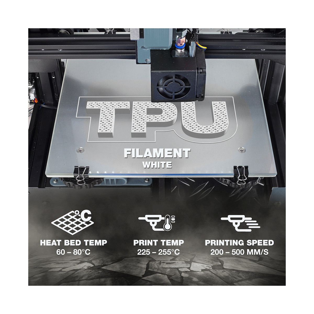 SA Filament TPU 95A 500g - White
