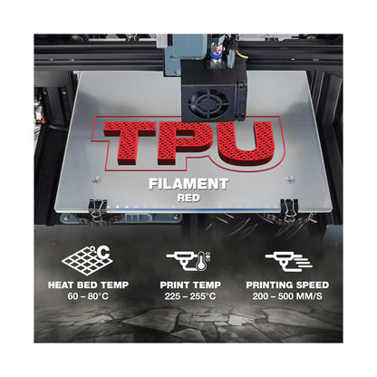 SA Filament TPU 95A 500g - Red