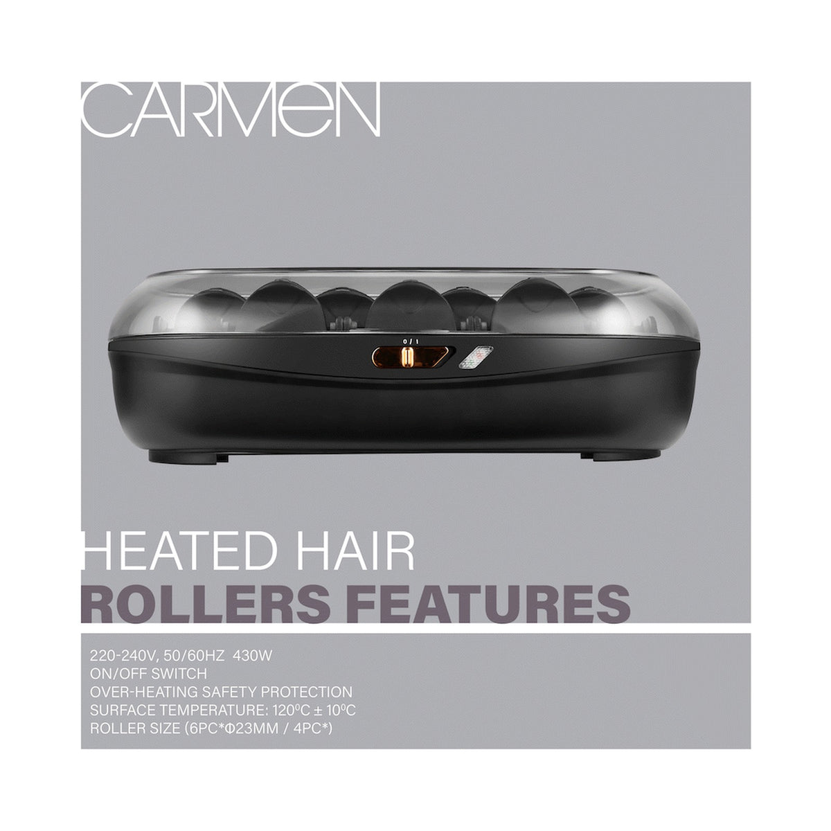Carmen Heated Hair Rollers