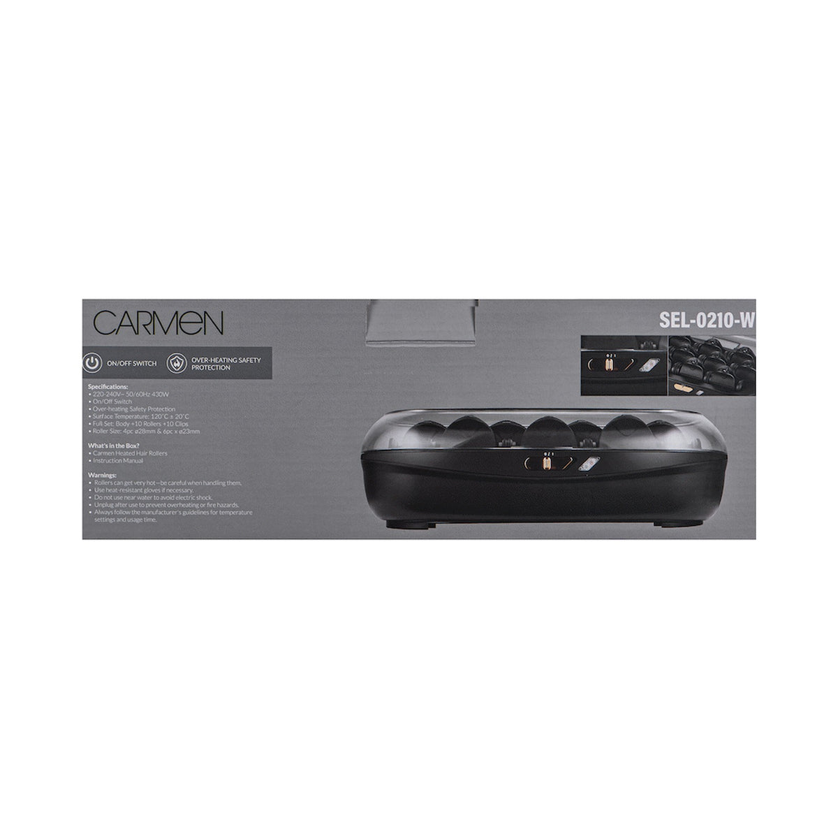 Carmen Heated Hair Rollers